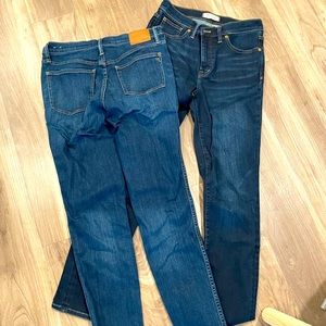 Madewell skinny jeans size 29 Tall.